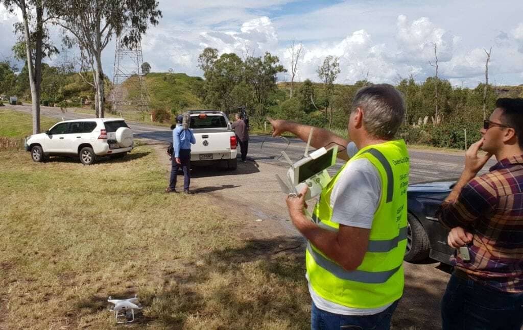 Queensland Drones - Aerial Photography Specialists 1 Aerial news footage for ABC television