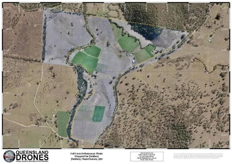 Precision Farm Mapping using Drones 4 Aerial Farm Photo