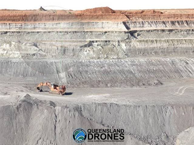 3D Model of Large Open Pit Mine 2 gold mine 04 1