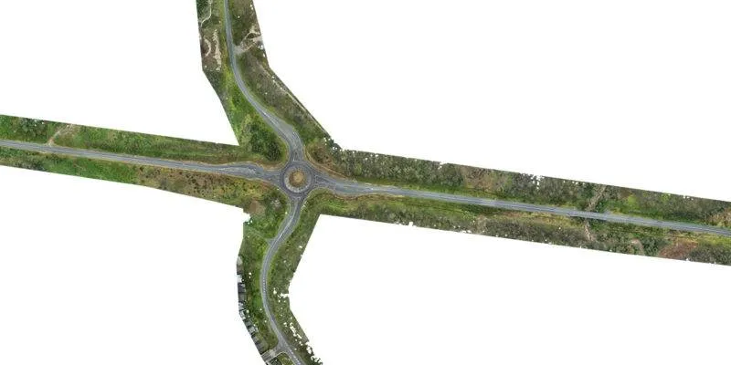 LIDAR Arterial Road Mapping 1 Arterial Road Intersection Full Scope 1200