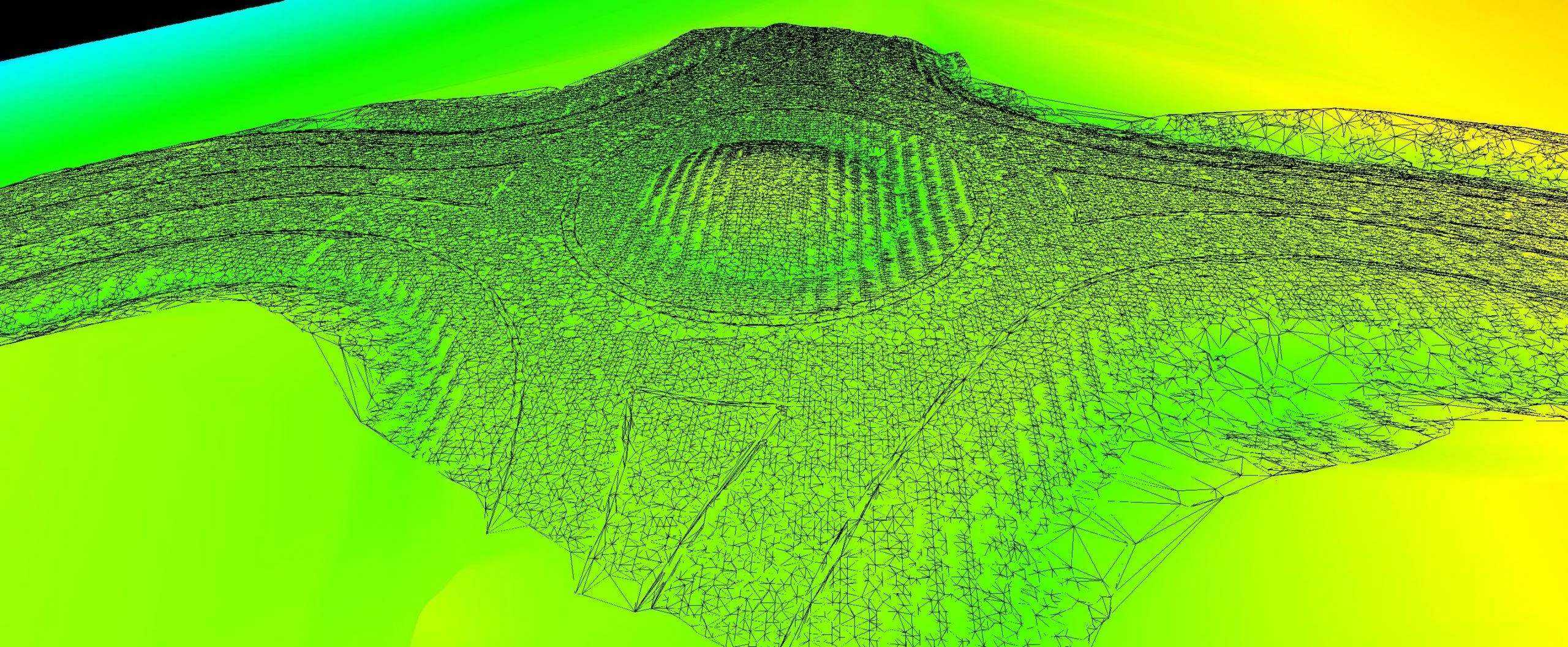 Road and Corridor LIDAR Mapping Plantimetric feature mapping