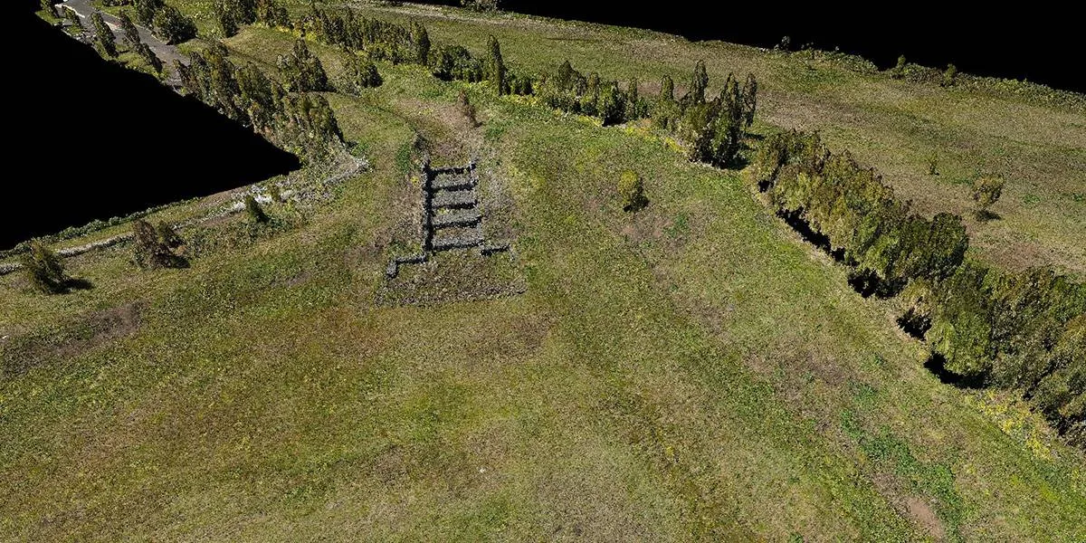 Aerial LIDAR Survey of an Urban Drainage Corridor 3D Water Flow Model