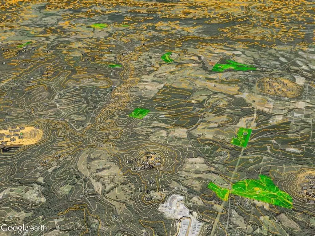 NDVI mapping of macadamia orchards