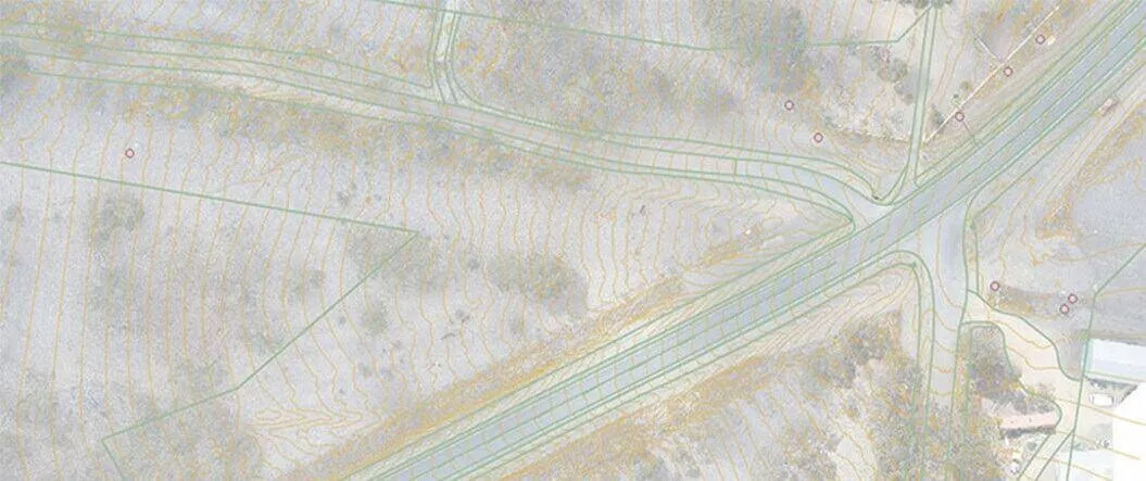 Plantimetric feature mapping