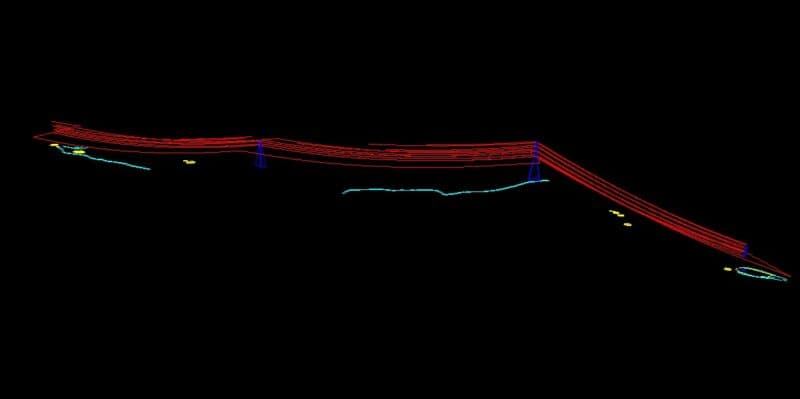LIDAR mapping of vegetation encroaching on power transmission lines