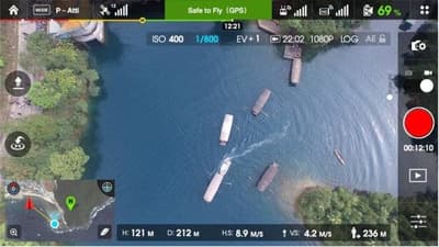 Shooting aerial video 4 DJI Phantom camera settings