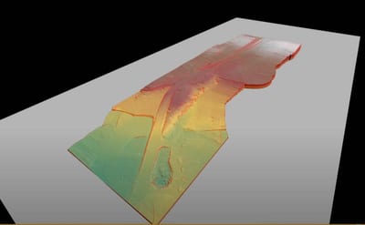 Aerial LIDAR Mapping and Surveys 14 3D surface model in Virtual Surveyor