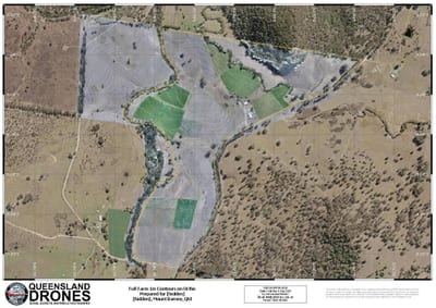 Farm Terrain Contour Map