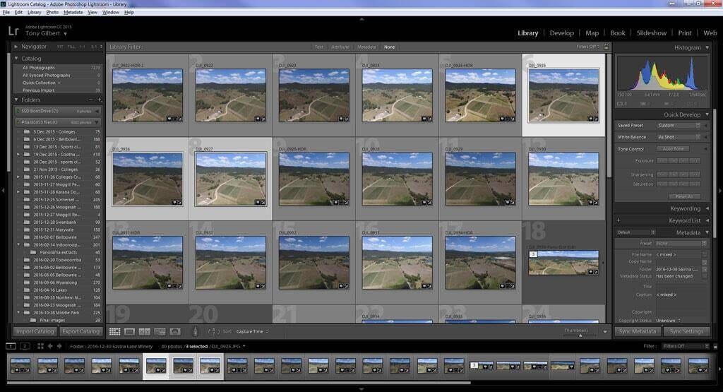 So you wanna be a drone pilot? 10 Editing aerial photos in Lightroom