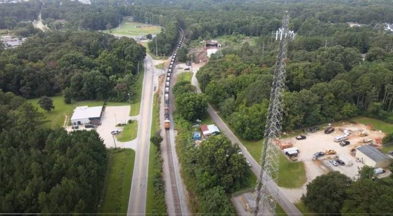 Drone LIDAR Mapping for Surveyors and Engineers 1 drone lidar case study site photo