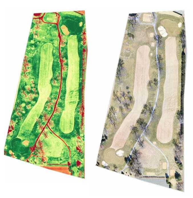 Using NDVI to help manage a golf course 12 golf course ndvi mapping